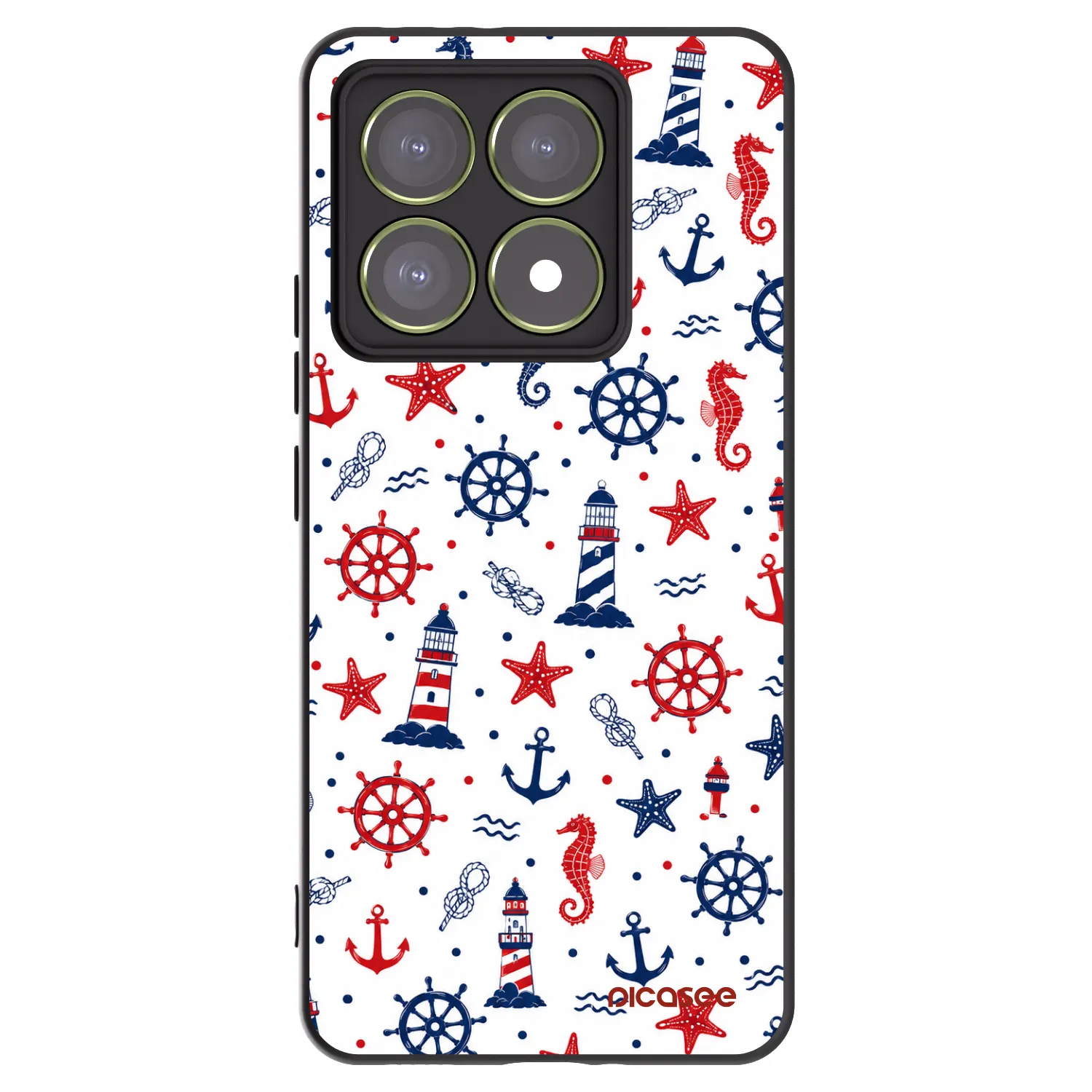 Picasee crna silikonska maskica za Xiaomi 14T - Sailor Vibes