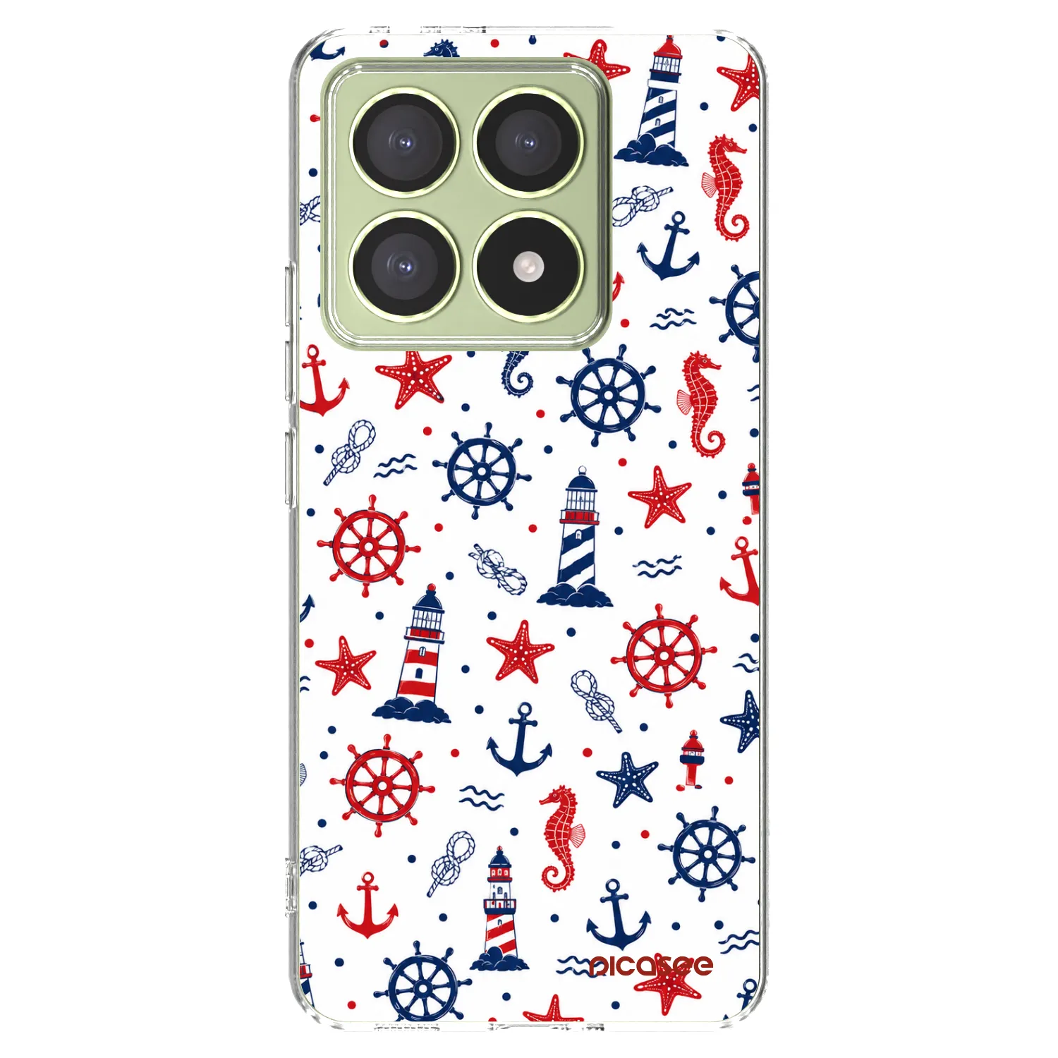 Picasee silikonska prozirna maskica za Xiaomi 14T - Sailor Vibes
