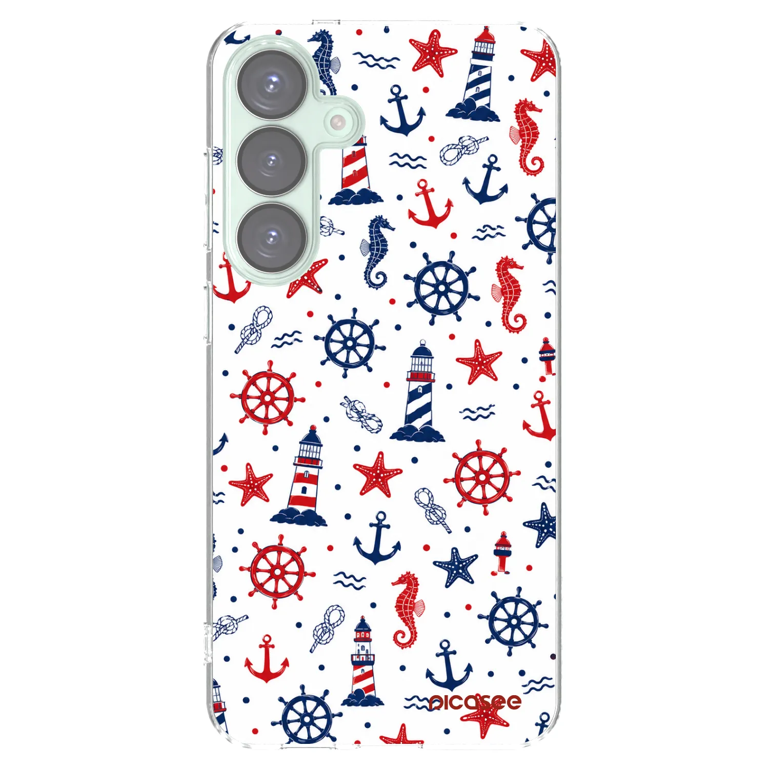 Picasee silikonska prozirna maskica za Samsung Galaxy S25+ 5G - Sailor Vibes
