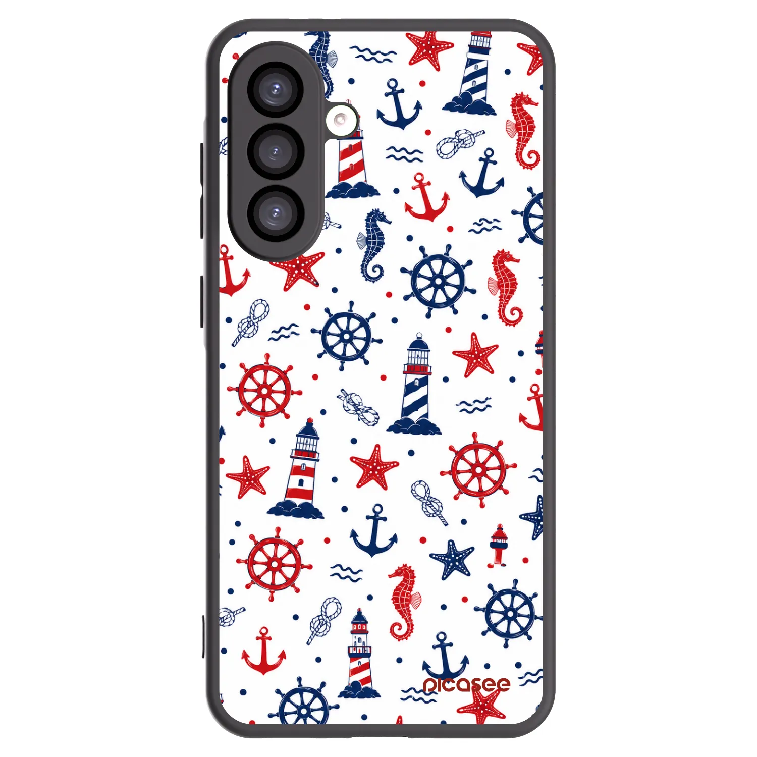 Picasee crna silikonska maskica za Samsung Galaxy A26 5G A266B - Sailor Vibes