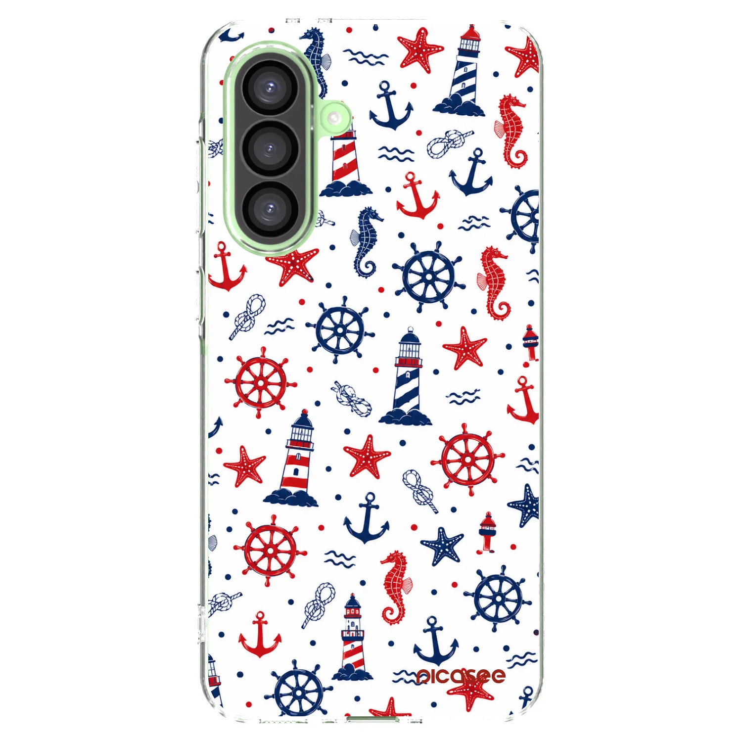 Picasee silikonska prozirna maskica za Samsung Galaxy A26 5G A266B - Sailor Vibes