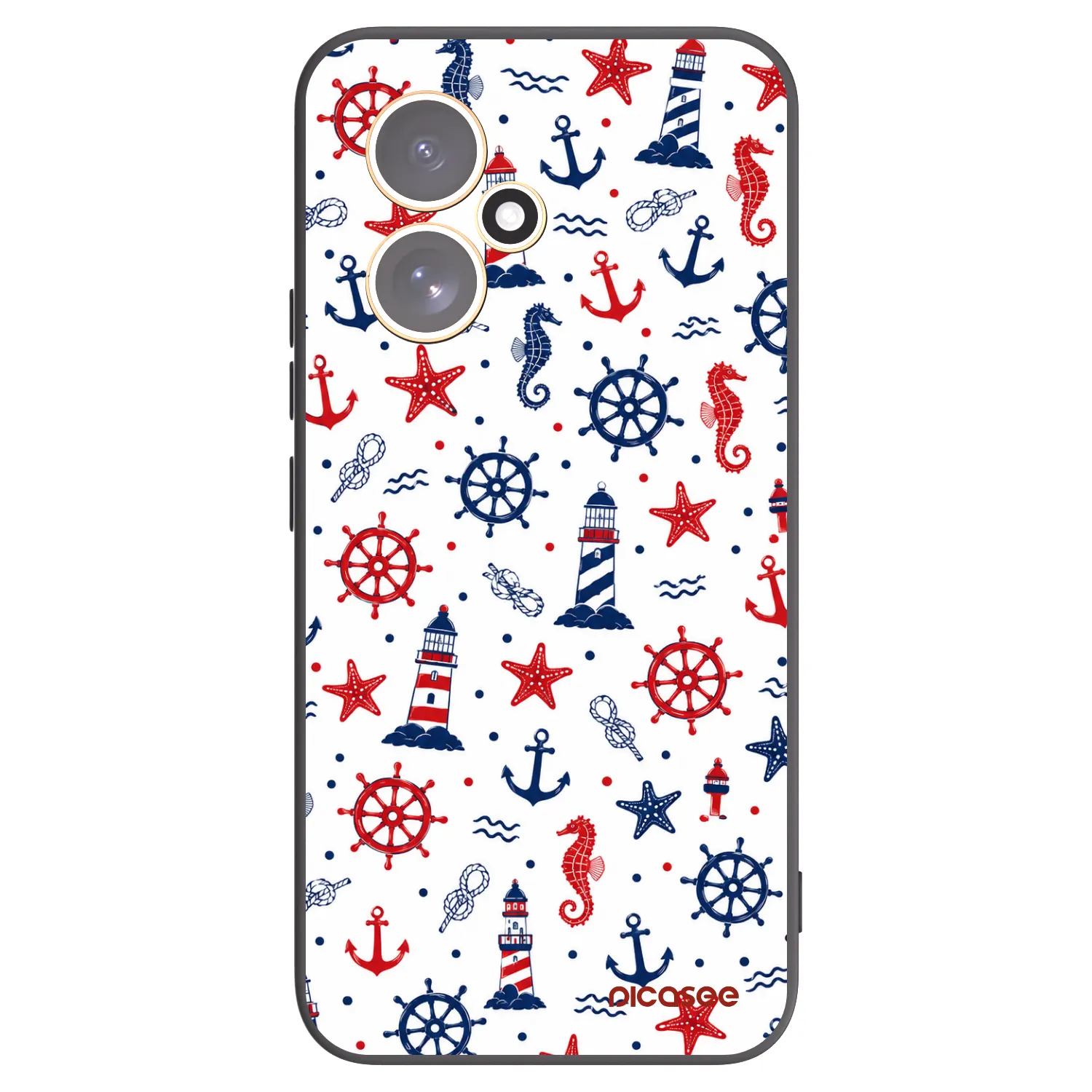 Picasee crna silikonska maskica za Honor 400 5G - Sailor Vibes
