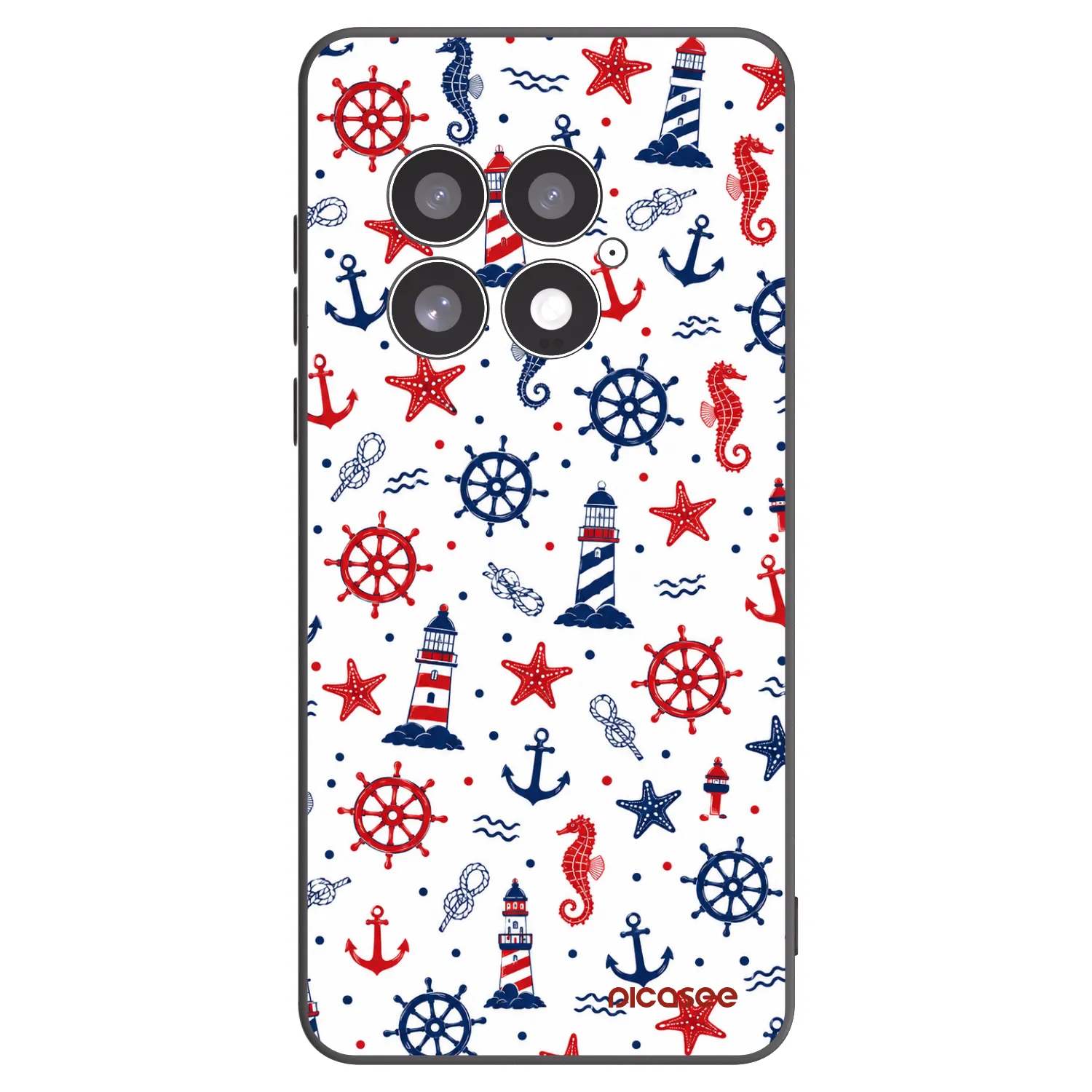 Picasee crna silikonska maskica za OnePlus 13 5G - Sailor Vibes