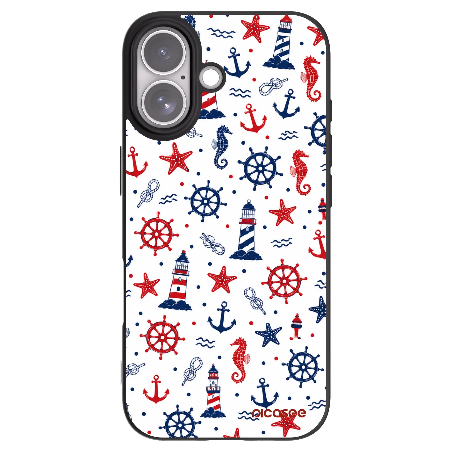 Picasee crna silikonska maskica za Apple iPhone 17 - Sailor Vibes