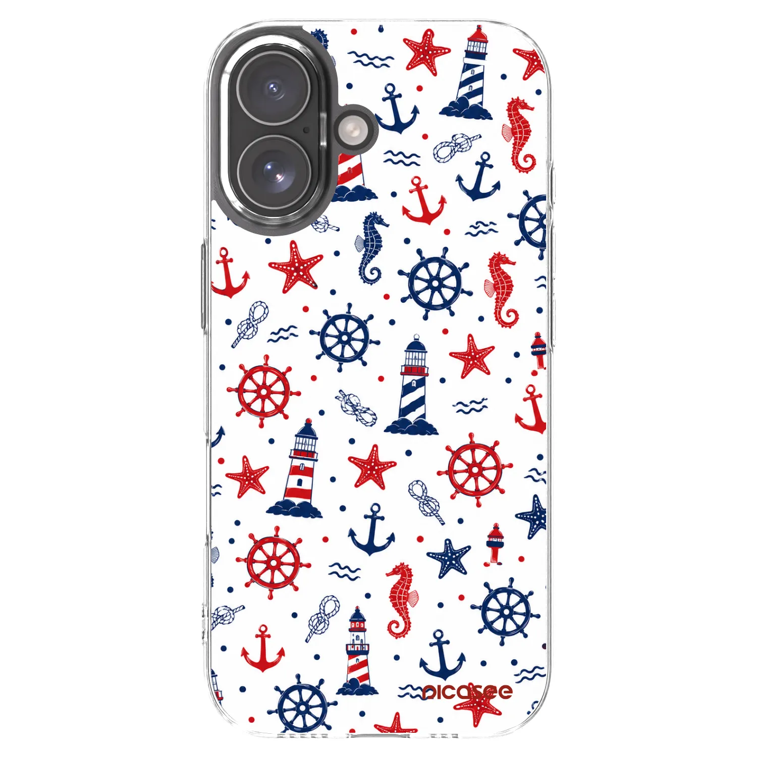 Picasee silikonska prozirna maskica za Apple iPhone 17 - Sailor Vibes