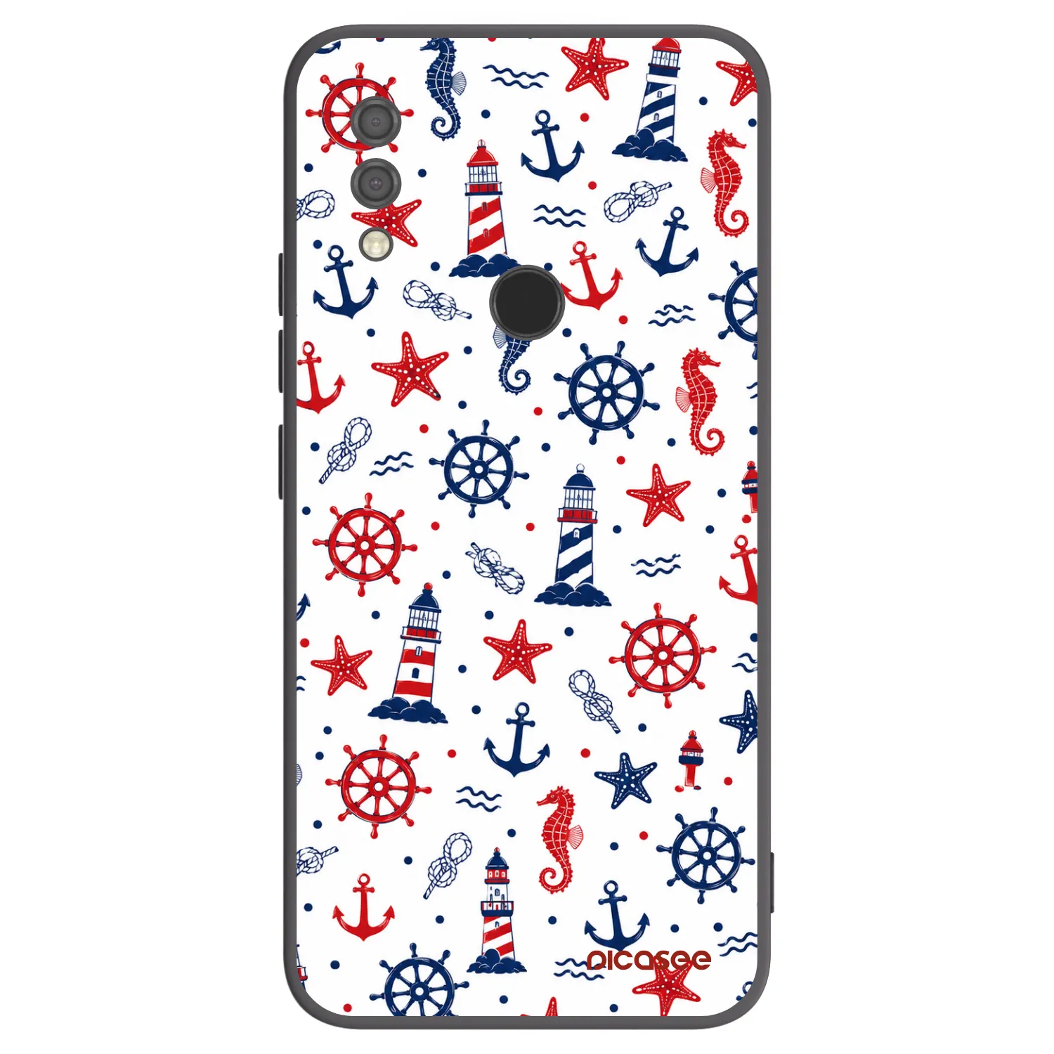 Picasee crna silikonska maskica za Xiaomi Redmi 7 - Sailor Vibes