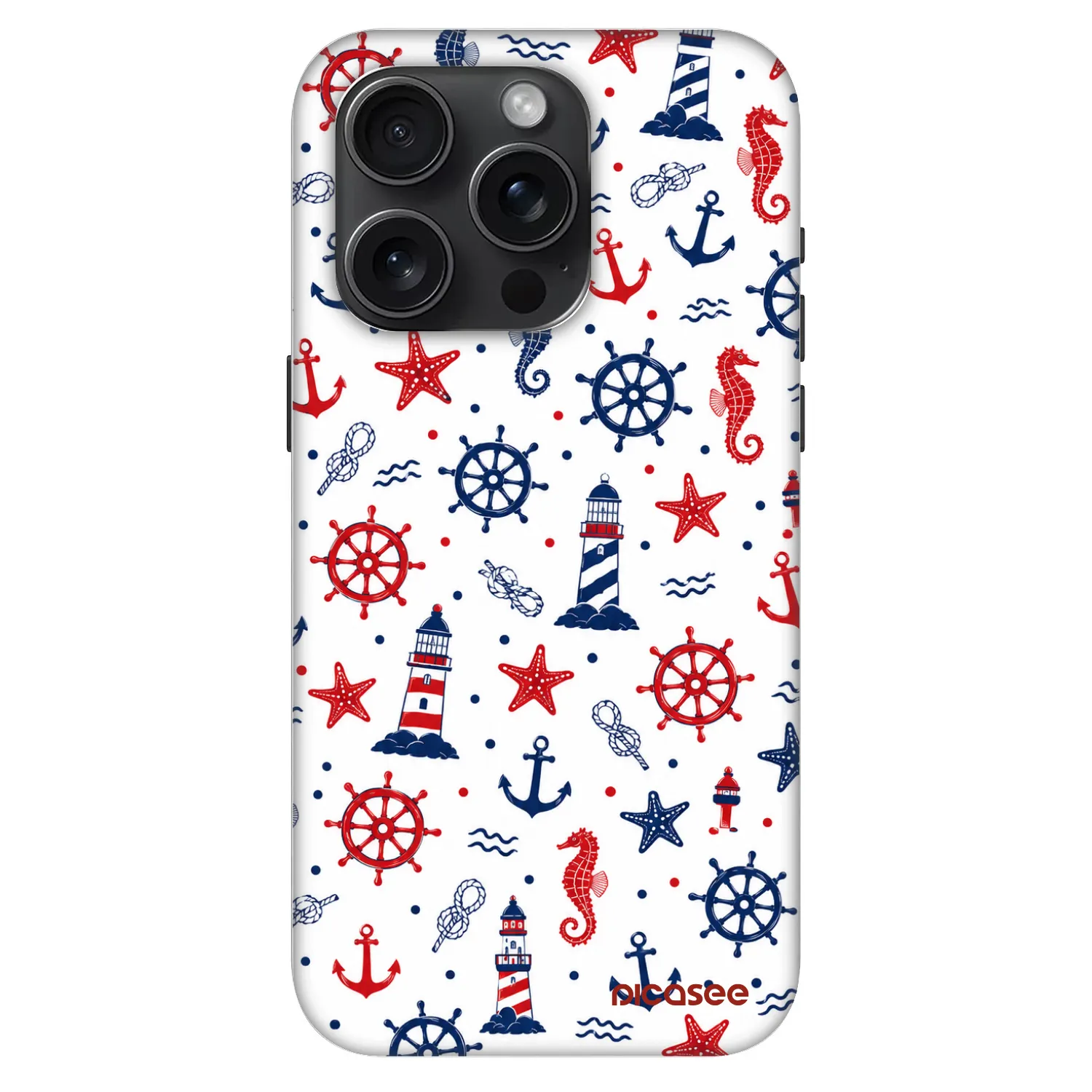Picasee Fashion Case MagSafe za Apple iPhone 15 Pro - Sailor Vibes