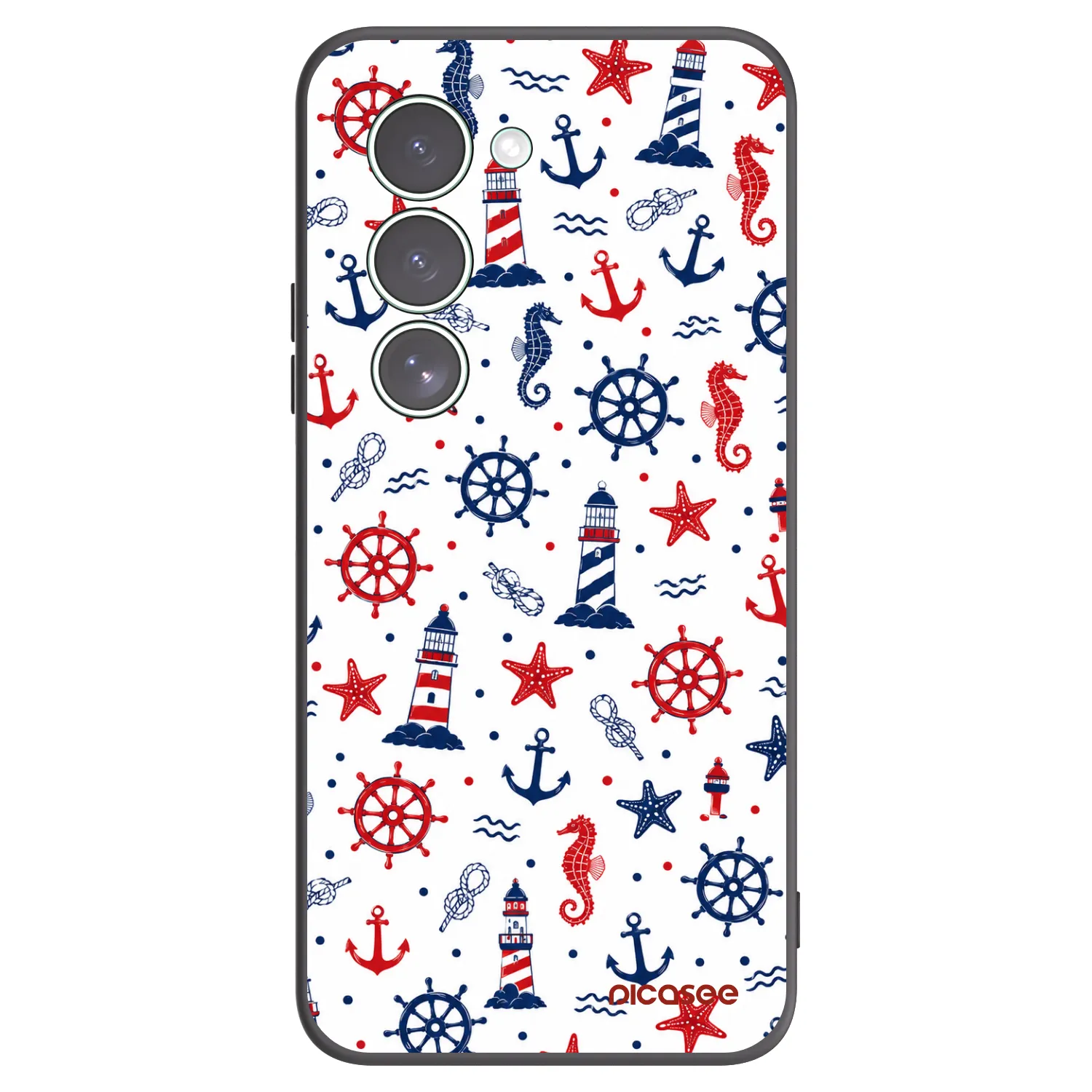 Picasee crna silikonska maskica za Xiaomi Redmi 15 5G - Sailor Vibes
