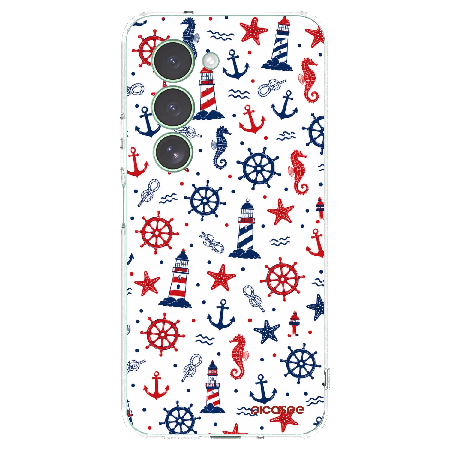 Picasee silikonska prozirna maskica za Xiaomi Redmi 15 5G - Sailor Vibes