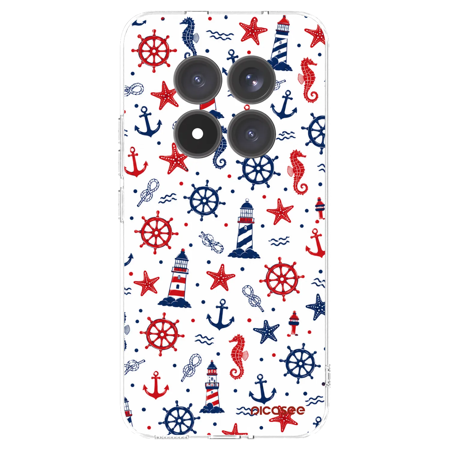 Picasee silikonska prozirna maskica za Xiaomi Redmi Note 15 Pro+ - Sailor Vibes