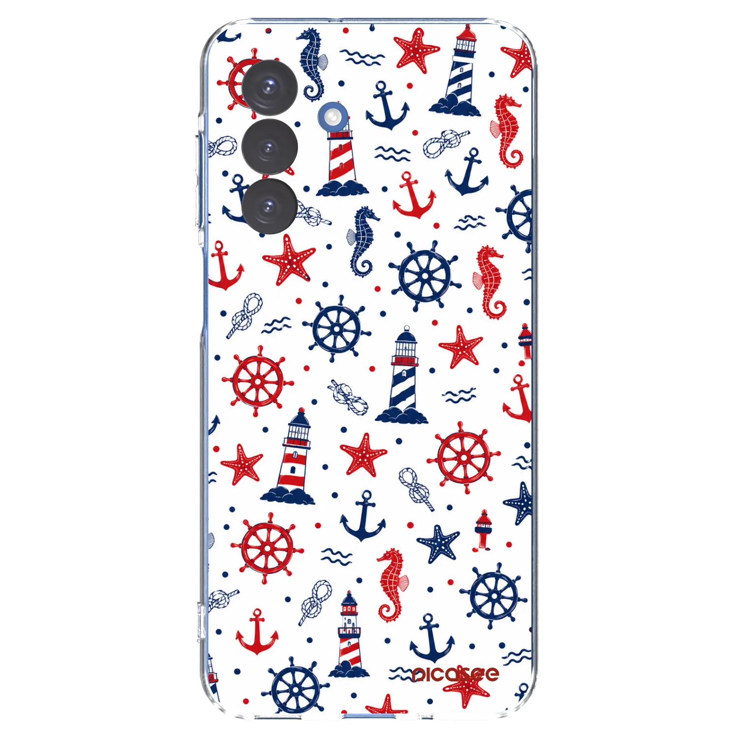 Picasee silikonska prozirna maskica za Samsung Galaxy A17 5G - Sailor Vibes