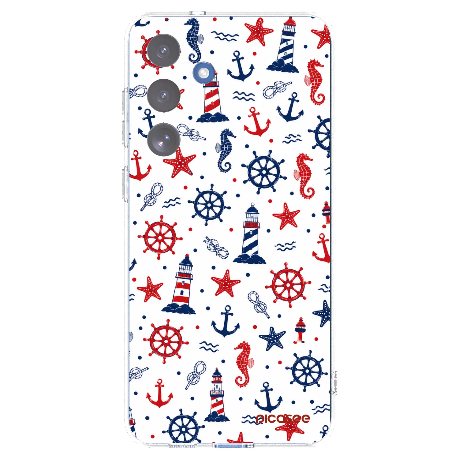 Picasee silikonska prozirna maskica za Samsung Galaxy S25 FE 5G - Sailor Vibes
