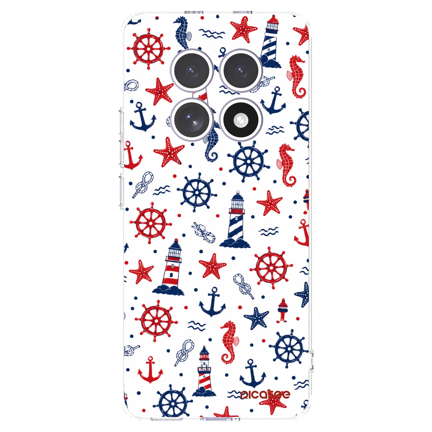 Picasee silikonska prozirna maskica za Xiaomi Redmi Note 15 4G - Sailor Vibes