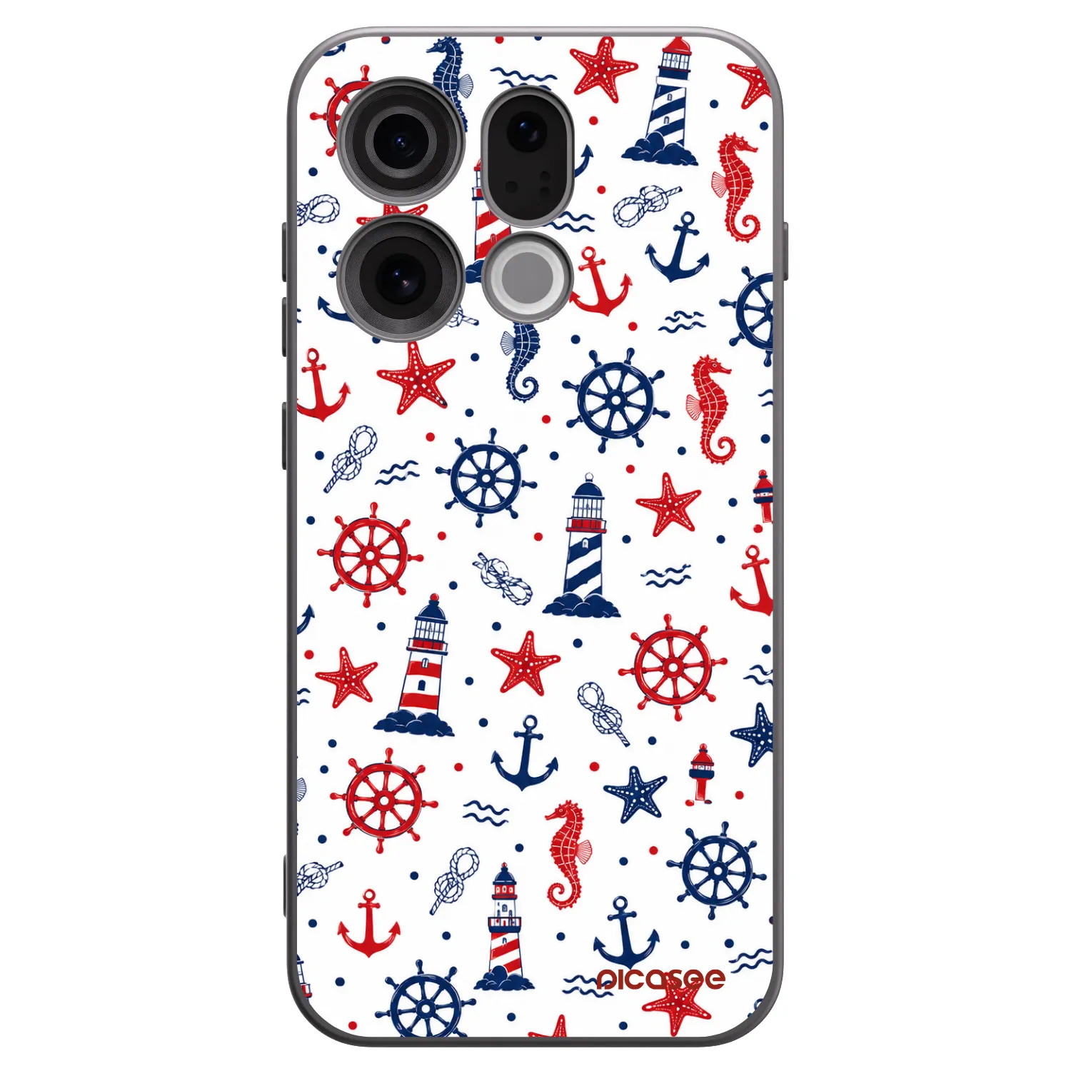 Picasee crna silikonska maskica za OPPO Find X9 - Sailor Vibes