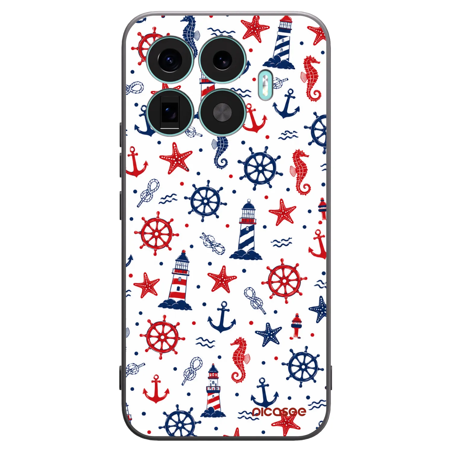 Picasee crna silikonska maskica za Xiaomi 17T Pro - Sailor Vibes