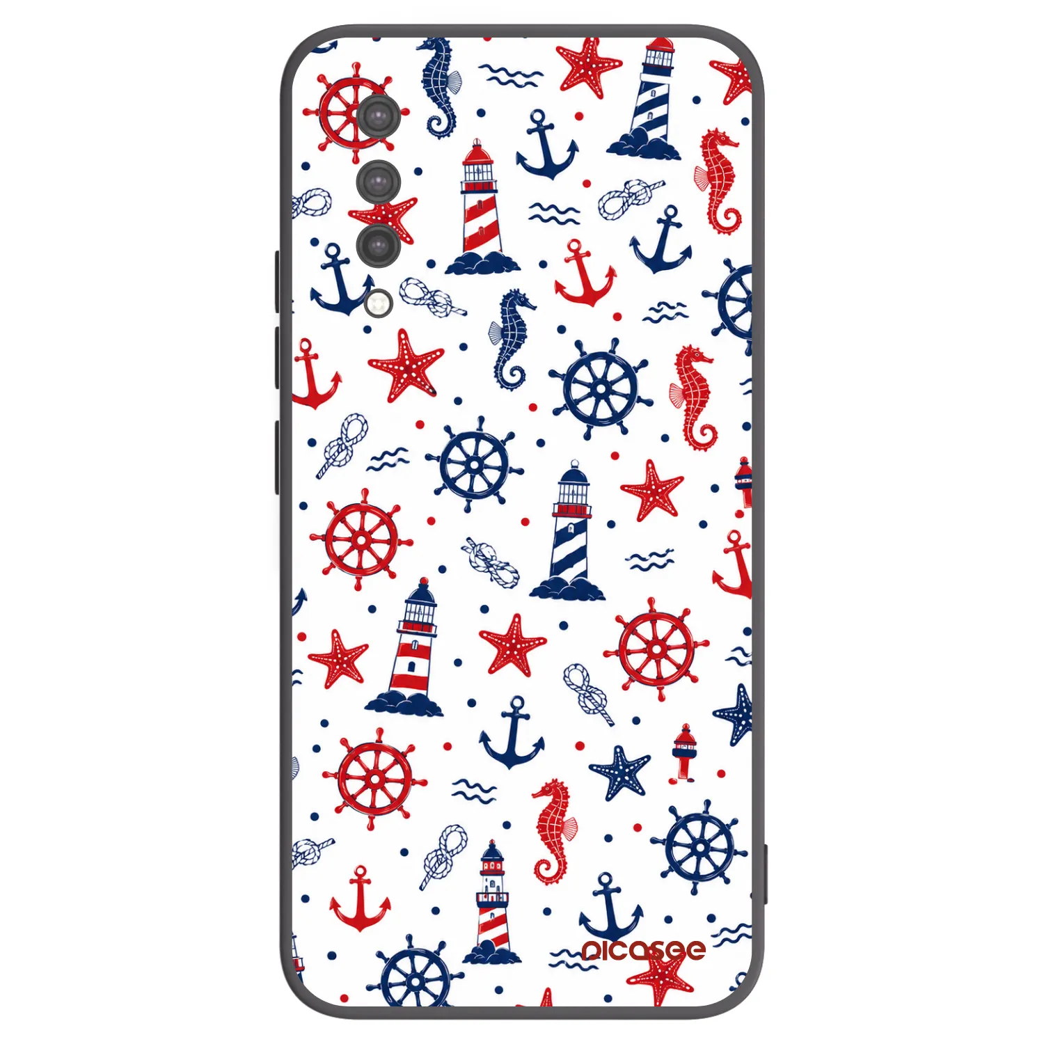 Picasee crna silikonska maskica za Xiaomi Mi 9 Lite - Sailor Vibes