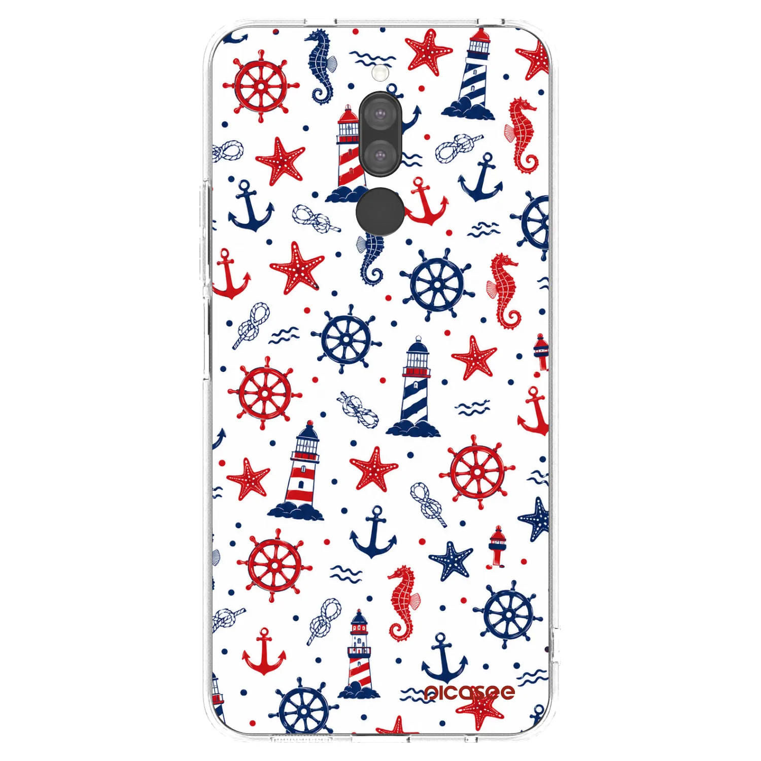 Picasee silikonska prozirna maskica za Xiaomi Redmi 8 - Sailor Vibes