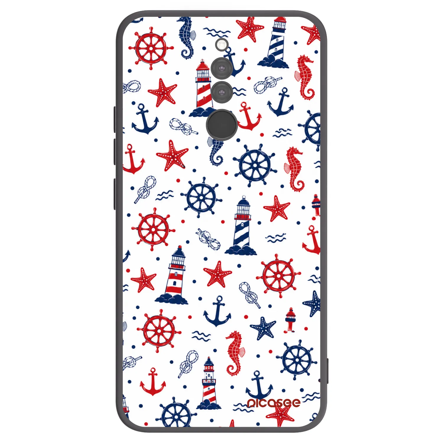 Picasee crna silikonska maskica za Xiaomi Redmi 8 - Sailor Vibes