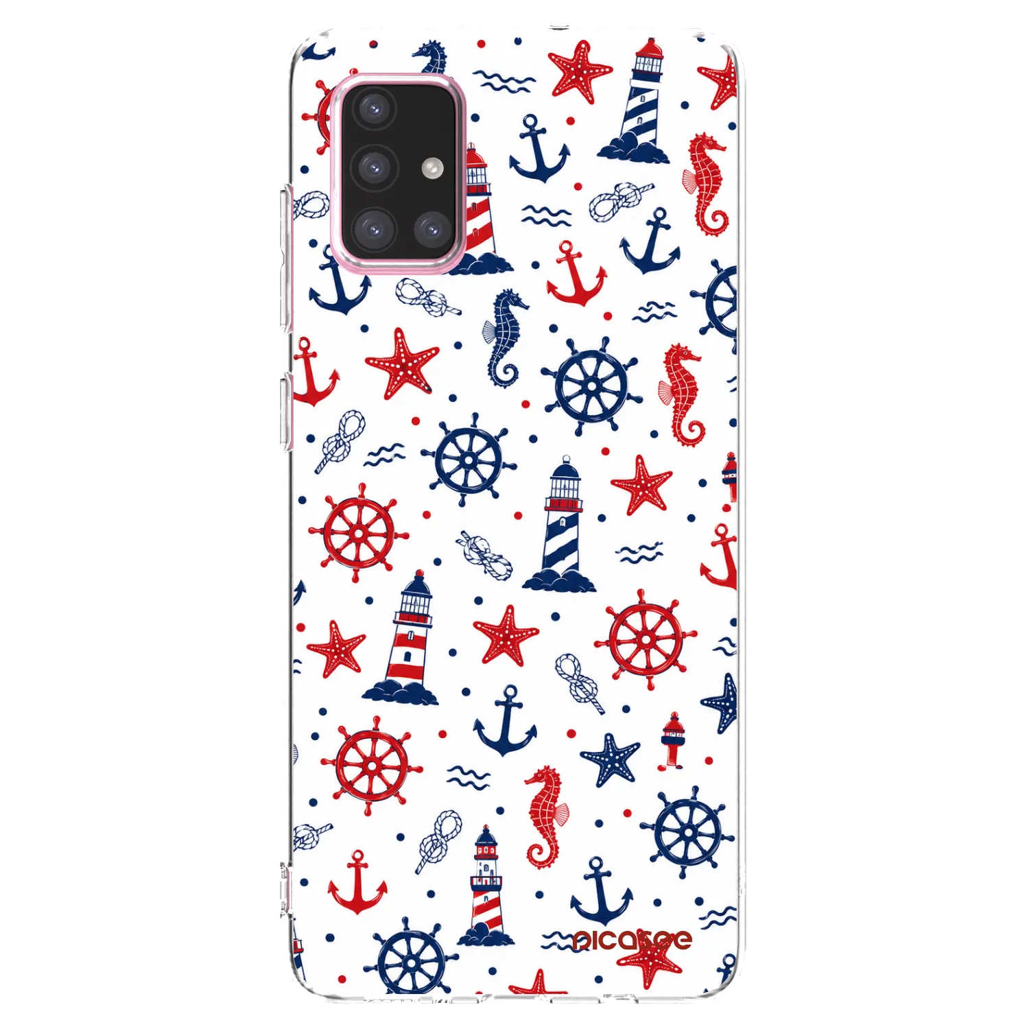 Picasee silikonska prozirna maskica za Samsung Galaxy A71 A715F - Sailor Vibes