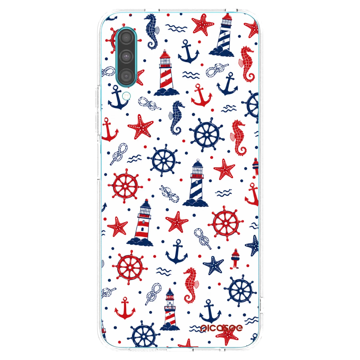 Picasee silikonska prozirna maskica za Samsung Galaxy A30s A307F - Sailor Vibes
