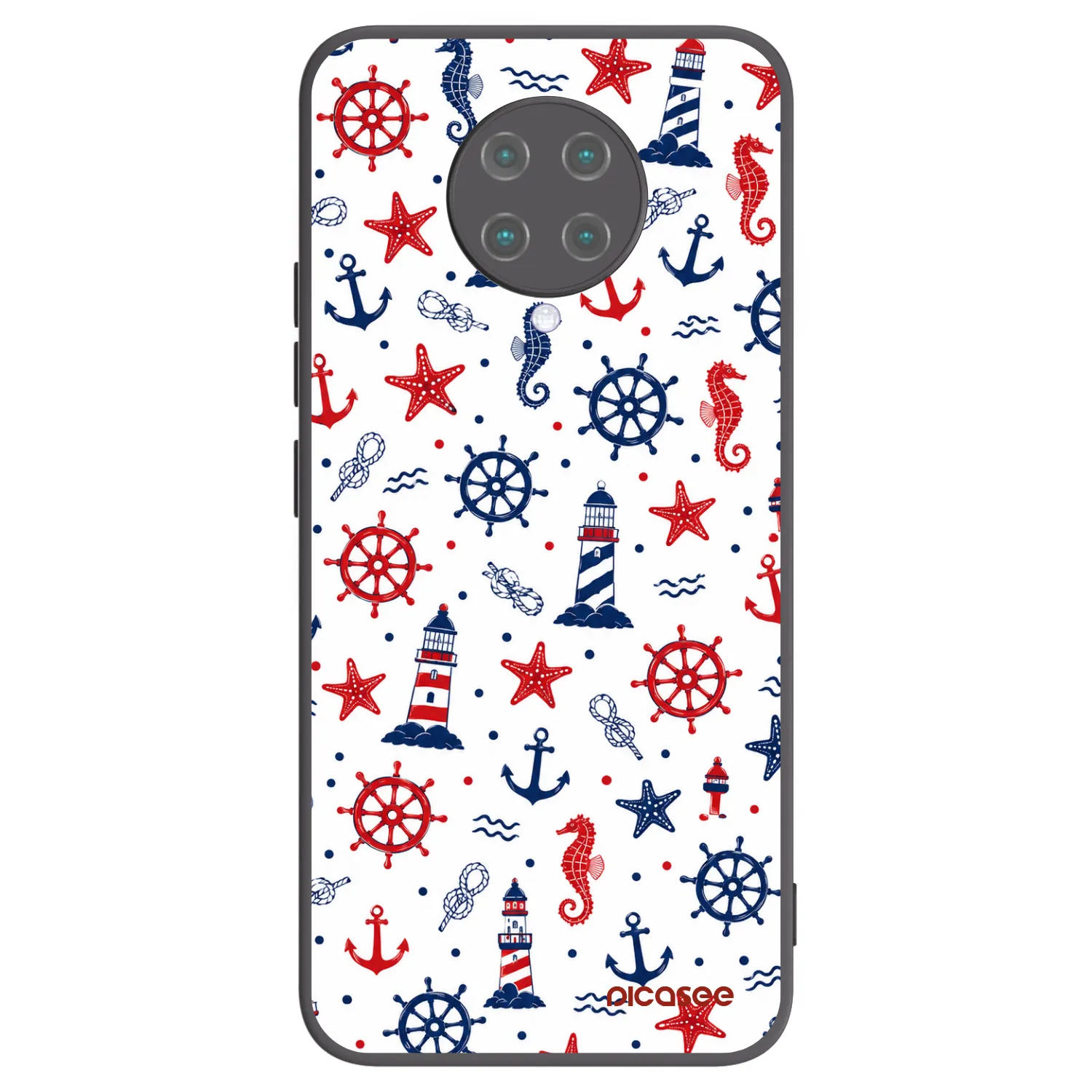 Picasee crna silikonska maskica za Xiaomi Poco F2 Pro - Sailor Vibes