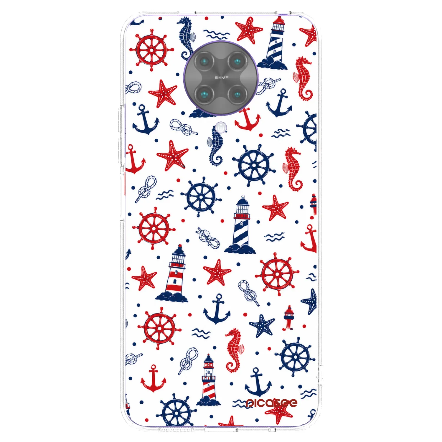 Picasee silikonska prozirna maskica za Xiaomi Poco F2 Pro - Sailor Vibes