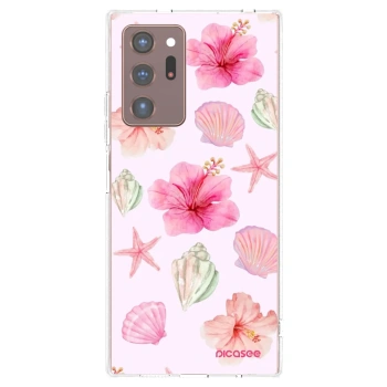 Picasee silikonska prozirna maskica za Samsung Galaxy Note 20 Ultra - Blush Lagoon