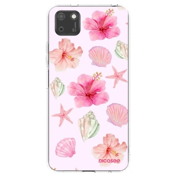 Picasee silikonska prozirna maskica za Huawei Y5P - Blush Lagoon