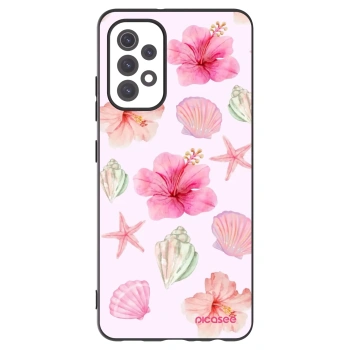 Picasee crna silikonska maskica za Samsung Galaxy A32 5G A326B - Blush Lagoon