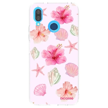 Picasee silikonska prozirna maskica za Huawei P20 Lite - Blush Lagoon