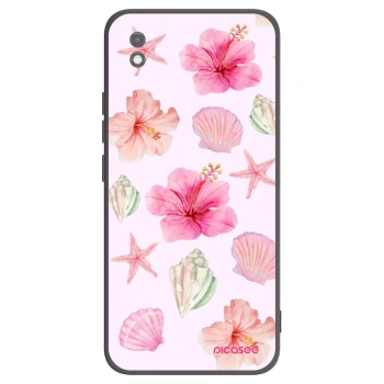 Picasee crna silikonska maskica za Xiaomi Redmi 9AT - Blush Lagoon
