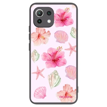 Picasee crna silikonska maskica za Xiaomi Mi 11 Lite - Blush Lagoon