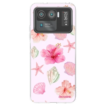 Picasee silikonska prozirna maskica za Xiaomi Mi 11 Ultra - Blush Lagoon