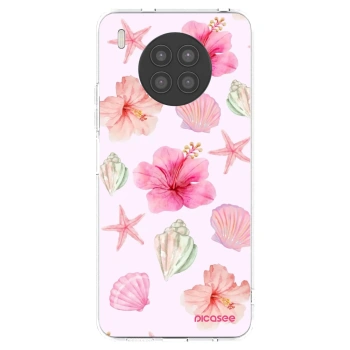 Picasee silikonska prozirna maskica za Huawei Nova 8i - Blush Lagoon