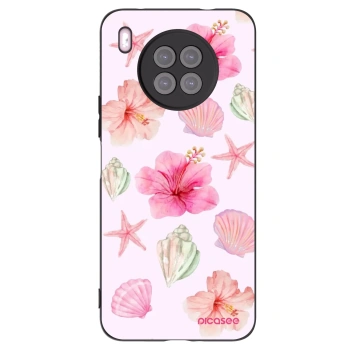 Picasee crna silikonska maskica za Huawei Nova 8i - Blush Lagoon