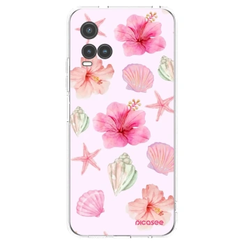 Picasee silikonska prozirna maskica za Vivo Y33s - Blush Lagoon