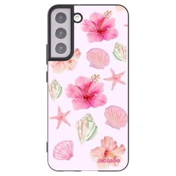 Picasee crna silikonska maskica za Samsung Galaxy S22+ 5G - Blush Lagoon