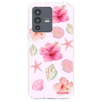 Picasee silikonska prozirna maskica za Vivo V23 5G - Blush Lagoon