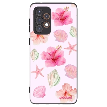 Picasee crna silikonska maskica za Samsung Galaxy A33 5G A336 - Blush Lagoon