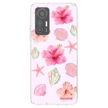 Picasee silikonska prozirna maskica za Xiaomi 12 Lite - Blush Lagoon