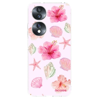 Picasee silikonska prozirna maskica za Honor 70 - Blush Lagoon