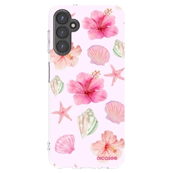 Picasee silikonska prozirna maskica za Samsung Galaxy A14 5G A146P - Blush Lagoon