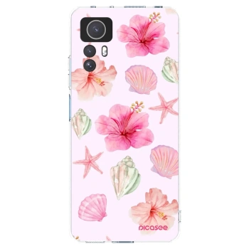 Picasee silikonska prozirna maskica za Xiaomi Redmi Note 12S - Blush Lagoon