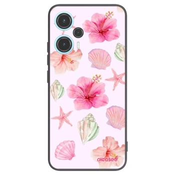 Picasee crna silikonska maskica za Xiaomi Poco F5 - Blush Lagoon