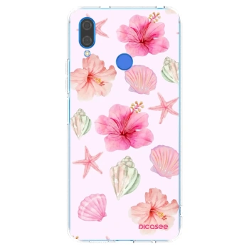Picasee silikonska prozirna maskica za Huawei Nova 3 - Blush Lagoon