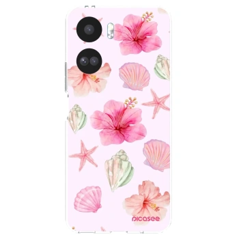 Picasee silikonska prozirna maskica za Honor 90 Lite 5G - Blush Lagoon