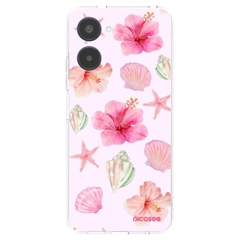Picasee silikonska prozirna maskica za Realme 10 4G - Blush Lagoon
