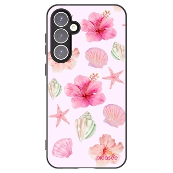 Picasee crna silikonska maskica za Samsung Galaxy S23 FE S711B - Blush Lagoon
