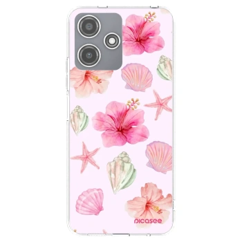 Picasee silikonska prozirna maskica za Xiaomi Redmi 12 5G - Blush Lagoon