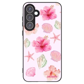Picasee crna silikonska maskica za Samsung Galaxy A55 5G A556B - Blush Lagoon
